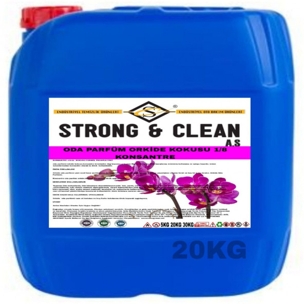 ODA PARFÜM KONSANTRE 1/8 ORKİDE KOKUSU 20KG