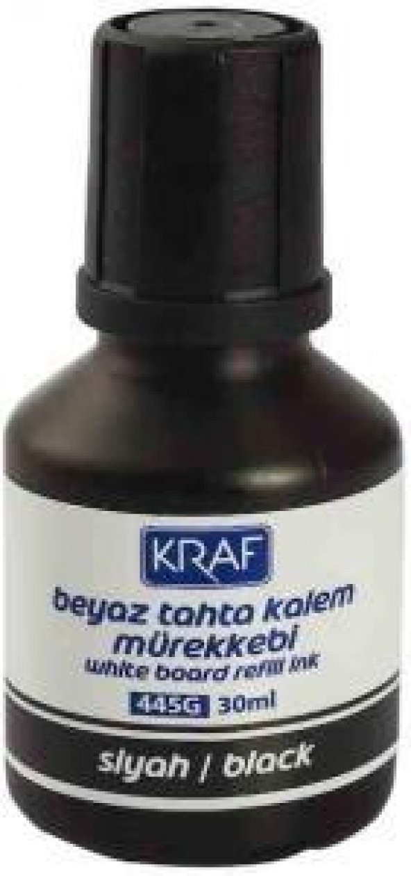 KRAF BOARD MARKER MUREKKEBI 30ml SIYAH 1 LI (445G)