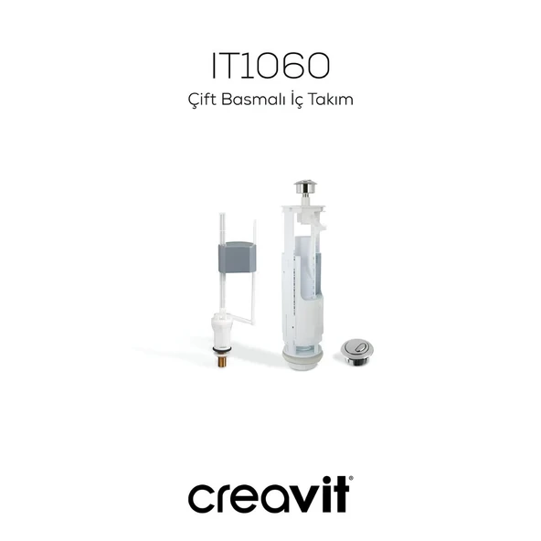 Creavit NV361 Nova Rim-Off Duvar Tipi Klozet Seti - 6