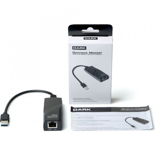 DK-NT-U3GLAN2 Usb3.0-Gigabit LAN Ağ Adaptörü - 1