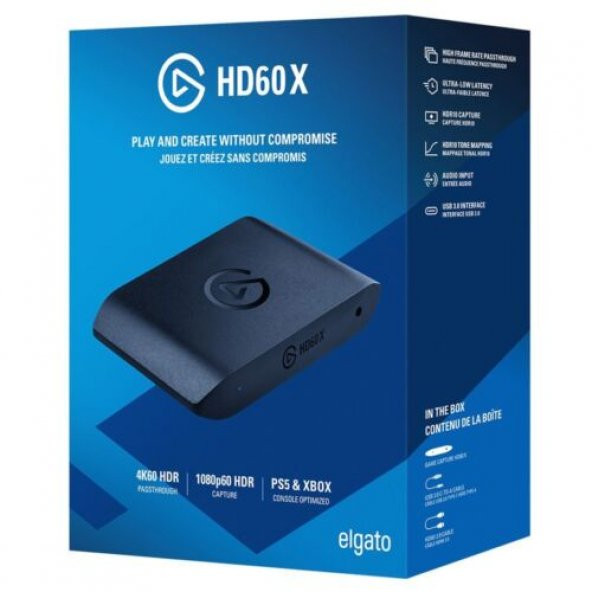 10GBE9901 ELGATO HD60 X External Capture Card