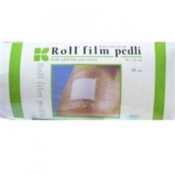 Roll Film Pedli Şeffaf Yara Örtüsü 10 X 25 cm