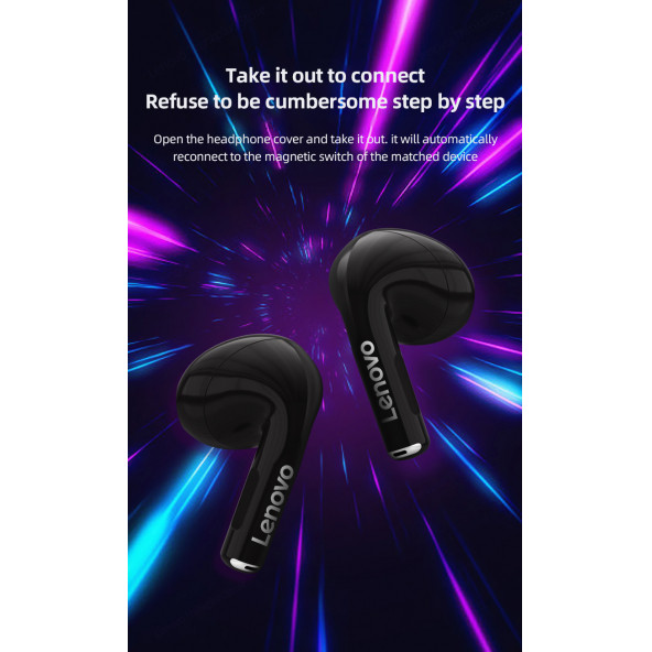 LENOVO Live Pods LP80 PRO RGB TWS BLUETOOTH KULAKLIK - 6