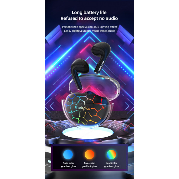 LENOVO Live Pods LP80 PRO RGB TWS BLUETOOTH KULAKLIK - 9