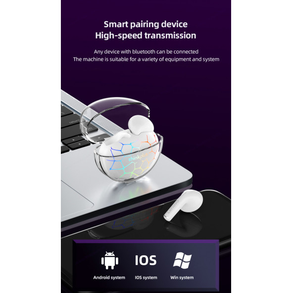 LENOVO Live Pods LP80 PRO RGB TWS BLUETOOTH KULAKLIK - 8