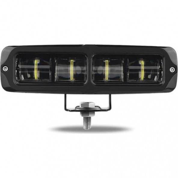 40W Düz Universal Sarı Cam Uzun Sis Lambası LED Bar 4 LED Fshn7-06 E92 FOSHAN-7 - 2