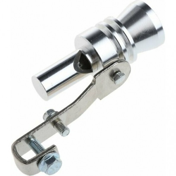 Aparatlı Islık Sesli Orta Egzoz Ucu Turbo Sesi E76 - 2