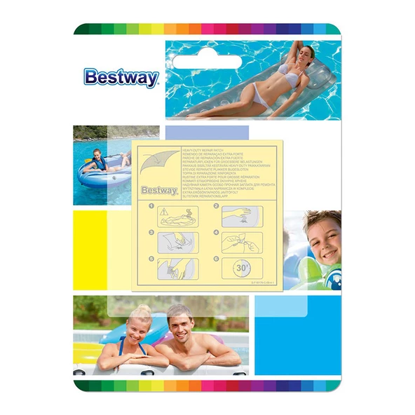 Bestway Profesyonel Tamir Kiti 6.5cm x 6.5cm Şişme Havuz  Tamir 62091