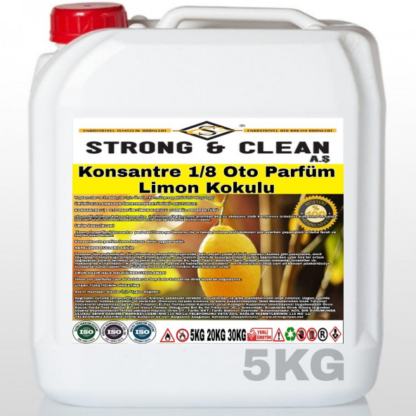 OTO PARFÜM KONSANTRE 1/8 LİMON KOKULU 5KG