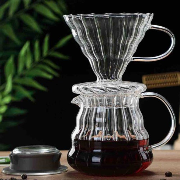 EPİNOX COFFEE TOOLS CAM KAHVE DEMLEME CAM KULP (CKD-60) - 2