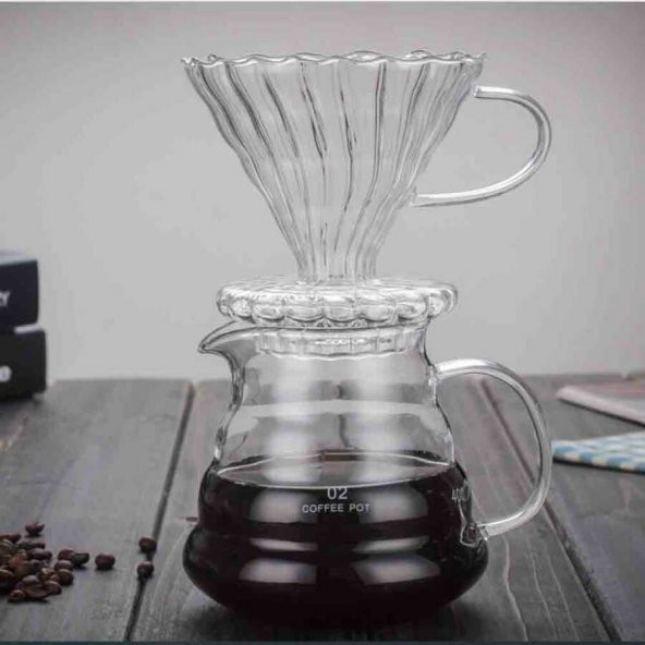 EPİNOX COFFEE TOOLS CAM KAHVE DEMLEME CAM KULP (CKD-60) - 3