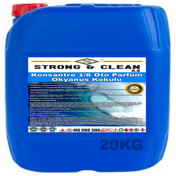 OTO PARFÜM KONSANTRE 1/8 OKYANUS KOKULU 20KG
