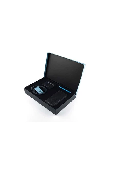 Muıni 2050 Erkek Kemer Hakiki Deri Cüzdan Kartlık Kalem 4'lü Takım - 2