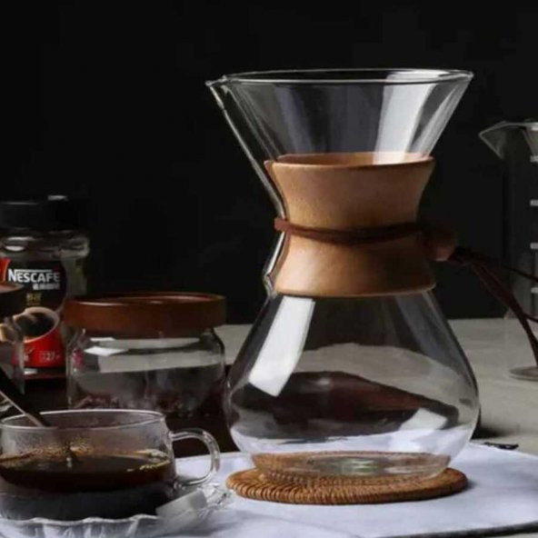 EPİNOX COFFEE TOOLS CAM KAHVE DEMLEME 800 ML (CK-800A) - 2