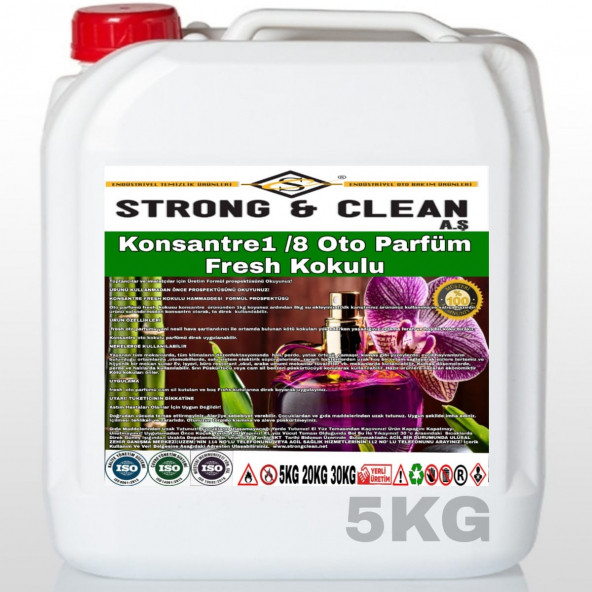 OTO PARFÜM KONSANTRE 1/8 FRESH KOKULU 5KG