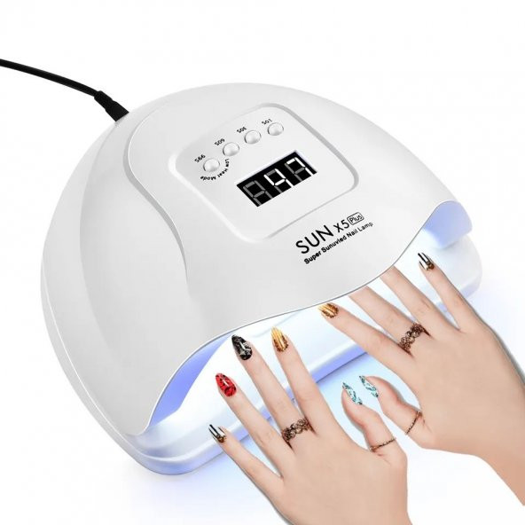 Sun Uv X5 Max Kalıcı Oje ve Protez Tırnak Kurutucu 45 LED 120W - 7