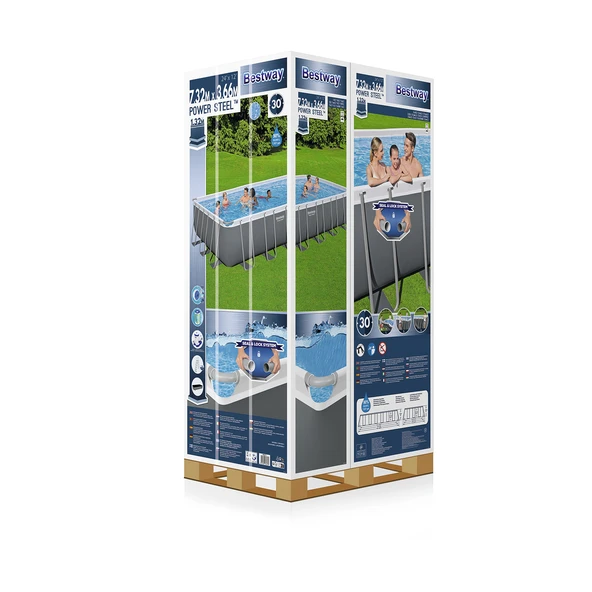 Büyük Prefabrik Havuz 732x366x132cm 56474 - Resim 6