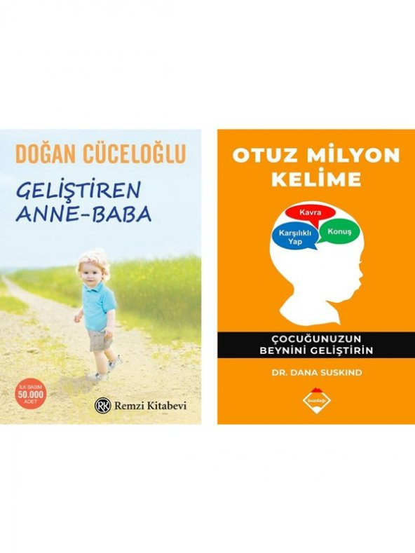 Otuz Milyon Kelime - Geliştiren Anne Baba - 2 Kitap Set