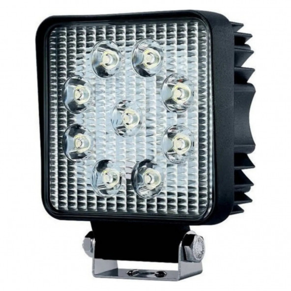 26W Kare 9 Ledli Sis Farı Off Road Çalışma Tekne Lambası EE114 FOKE-2