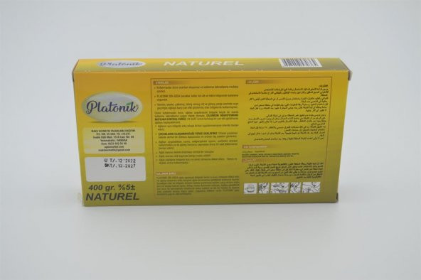 Platonik Naturel Kalıp Sir Ağda 400 GR - 2