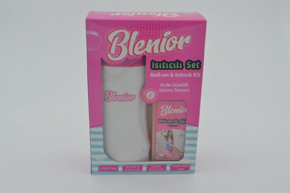 Blenior Kartuş Ağda Isıtıcılı Set - 2