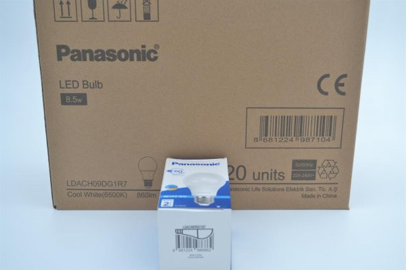 PANASONİC LED AMPUL 60 WATT 860lm 20 ADET - 2