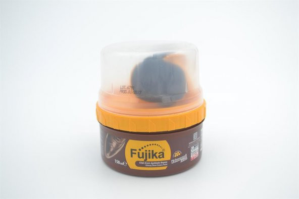 FUJİKA CİLALI KREM AYAKKABI BOYASI KAHVERENGİ 150 ML