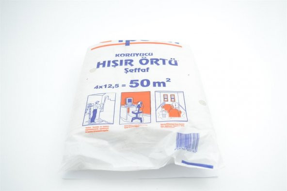 İPSAN KORUYUCU HIŞIR ÖRTÜ ŞEFFAF 50 METREKARE - 2