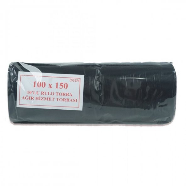 Toptan Çöp Torbası Jumbo Boy 100x150 cm - J800 (1 Koli, 20 Adet)