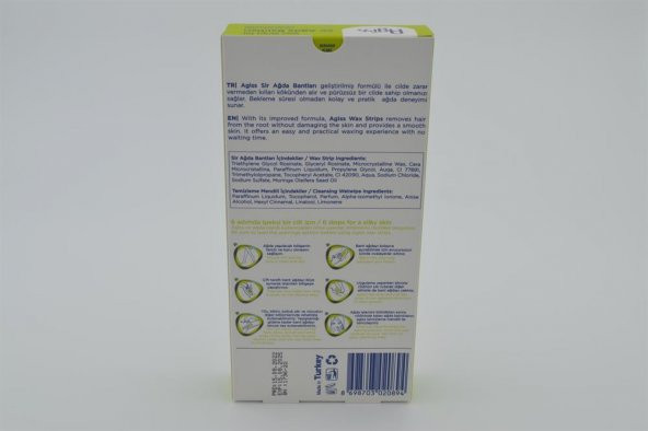 Agiss Sir Ağda Bandı Hassas Ciltler 41 li Komple Set - 2