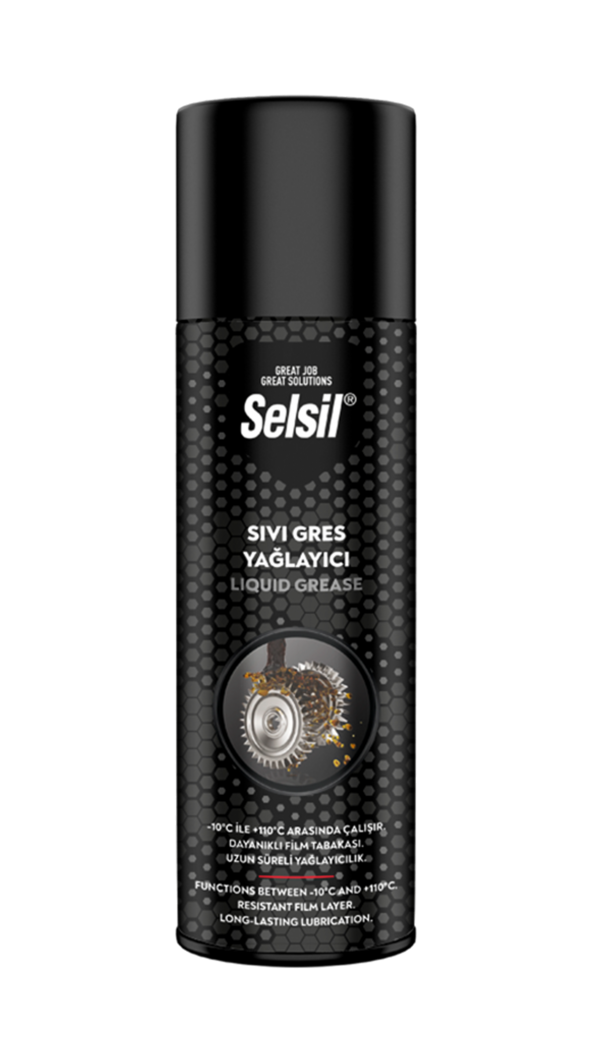 Selsil Sıvı Gres Yağlama Spreyi 500 Ml - 1