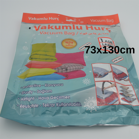 VAKUMLU HURÇ BÜYÜK BOY 73X130 - 2
