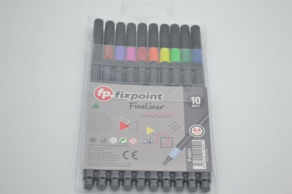 FİXPOİNT 0,4 MM KALEM P-5501 10 ADET