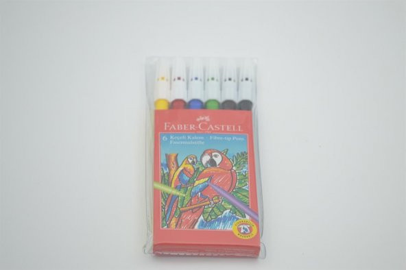 FABER CASTELL 6LI KEÇELİ KALEM