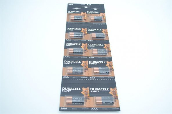 DURACELL SİMPLY 3 AAA PİL 1,5 V 20 adet - 2