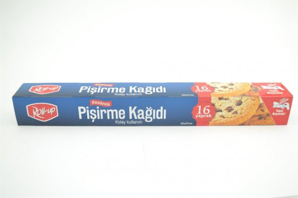 ROLL-UP PİŞİRME KAĞIT 16 YAPRAK KESİLMİŞ 1 KOLİ 24 ADET