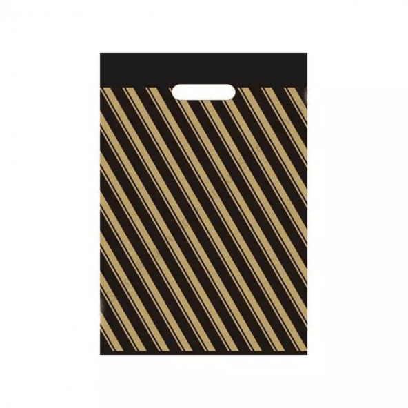 TAKVİYELİ POŞET NO 3 33x45 SİYAH - 2