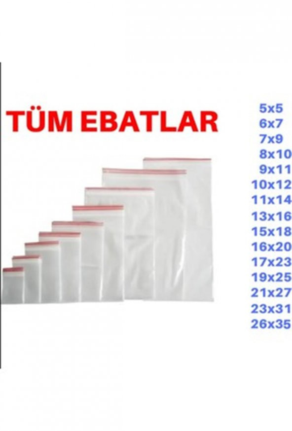 KİLİTLİ POŞET 17X23