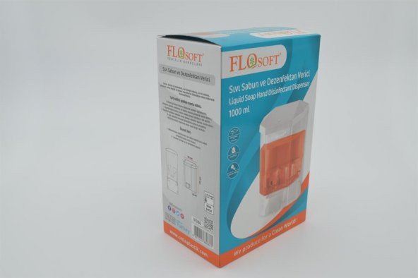 Flosoft Sıvı Sabun Ve Dezenfektan Verici 1000ML