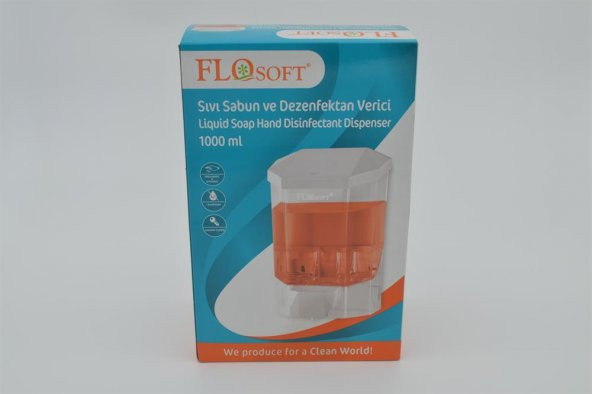Flosoft Sıvı Sabun Ve Dezenfektan Verici 1000ML - 2
