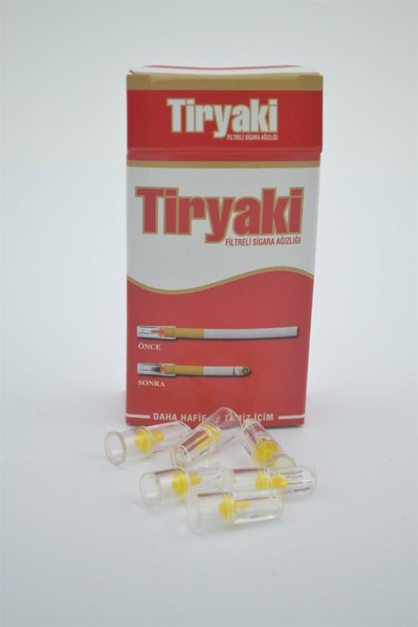 TİRYAKİ FİLTRELİ SİGARA AĞZILIĞI 1 PAKET