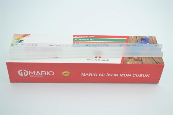 MARİO MUM SİLİKON ÇUBUK KALIN 1 KG - 2