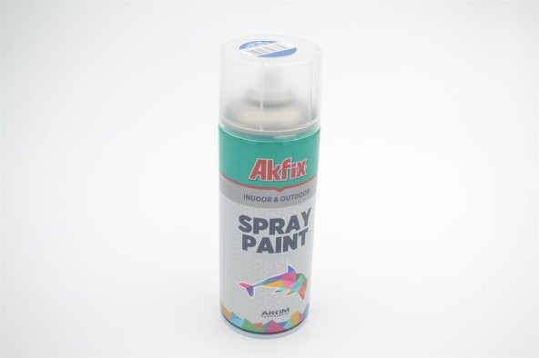 AKFİX Sprey  Boya 400 ML PARLAK MAVİ