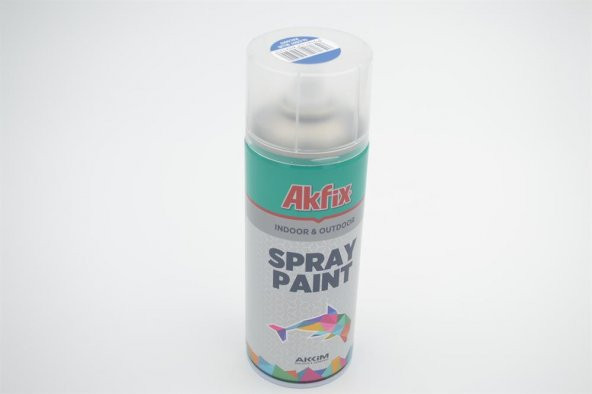 AKFİX Sprey  Boya 400 ML PARLAK MAVİ - 2