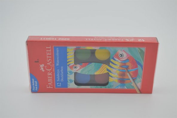FABER CASTELL 12Lİ  SULU BOYA - 2