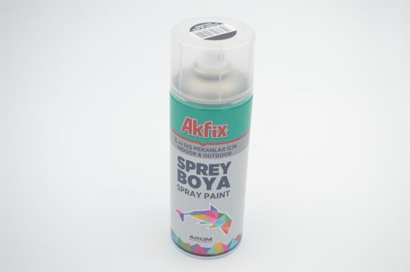 AKFİX Sprey Boya 400 ML PARLAK SİYAH - 2