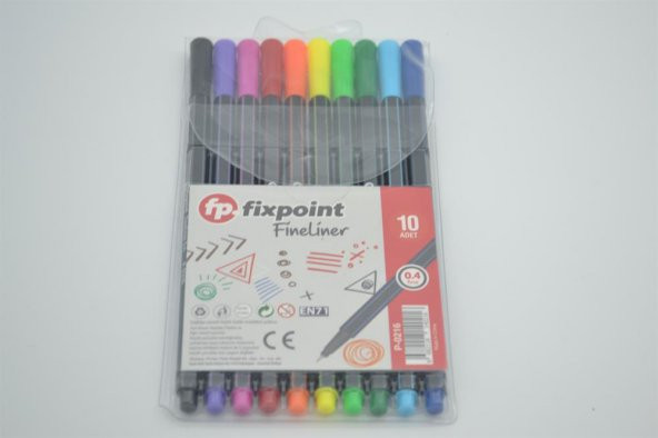 FİXPOİNT FİNELİNER KALEM 0.4 MM 10 ADET - 2