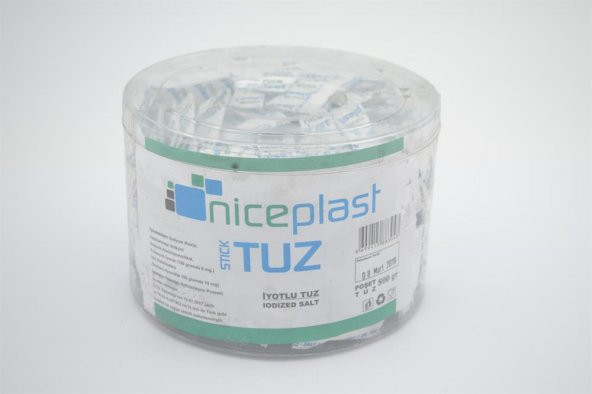 NİCEPLAST STİCK TUZ 800 gr - 2