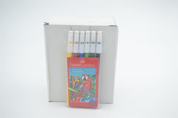 FABER CASTELL 6LI KEÇELİ KALEM 72 ADET - 2