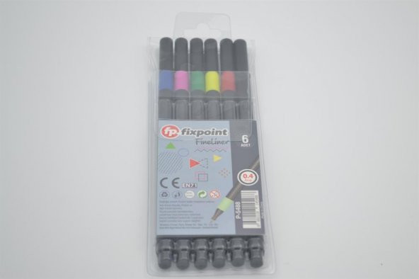 FİXPOİNT FİNELİNER 0.4 MM 6LI P-5488 - 2